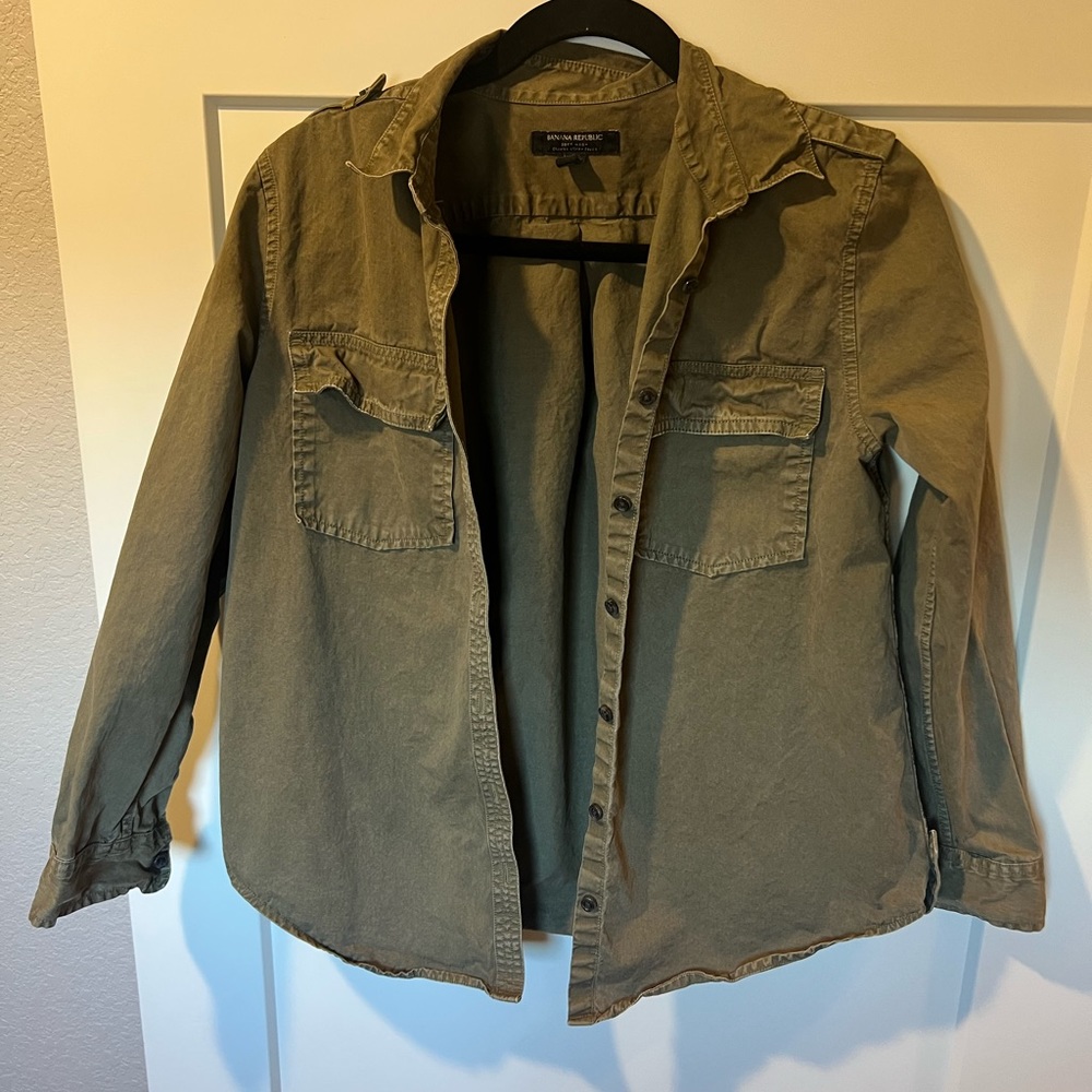 Banana Republic Military Jacket - Small